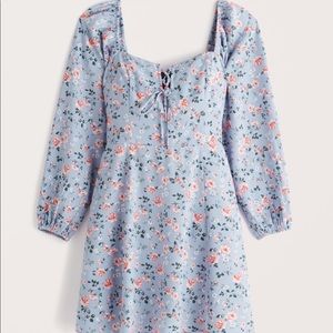 New with tags - Long sleep lace up mini dress